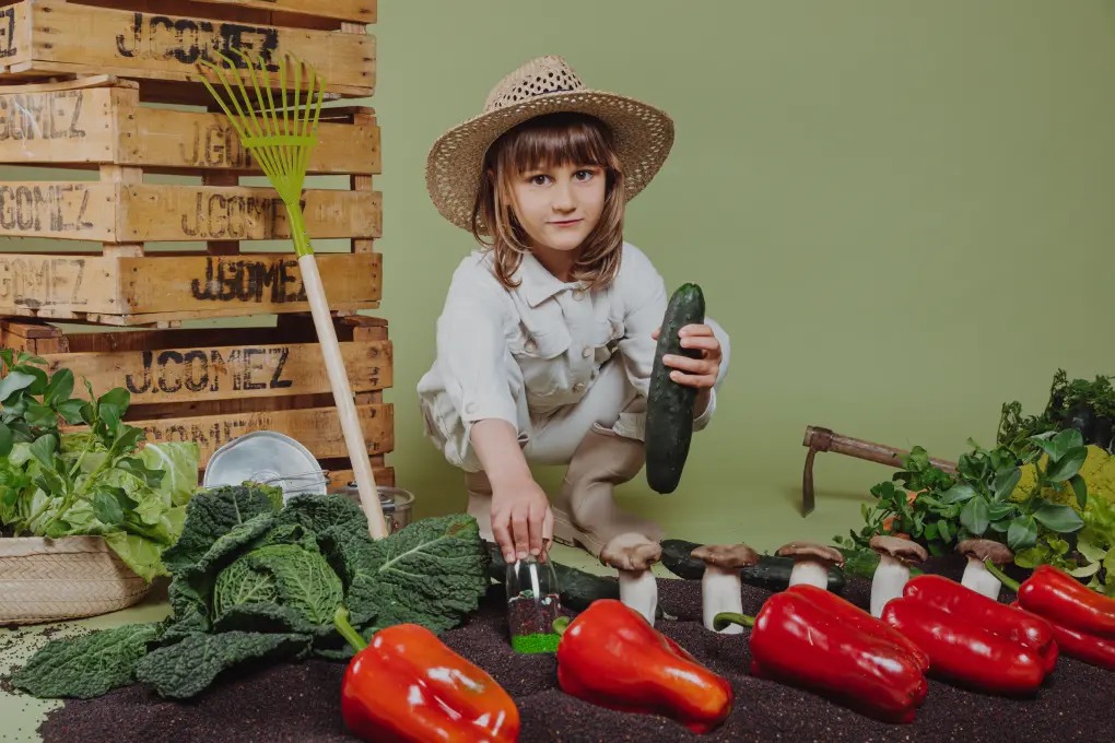 LEARN BOTTLE Veggies